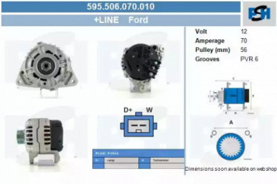 CV PSH 595506070010 -  Генератор